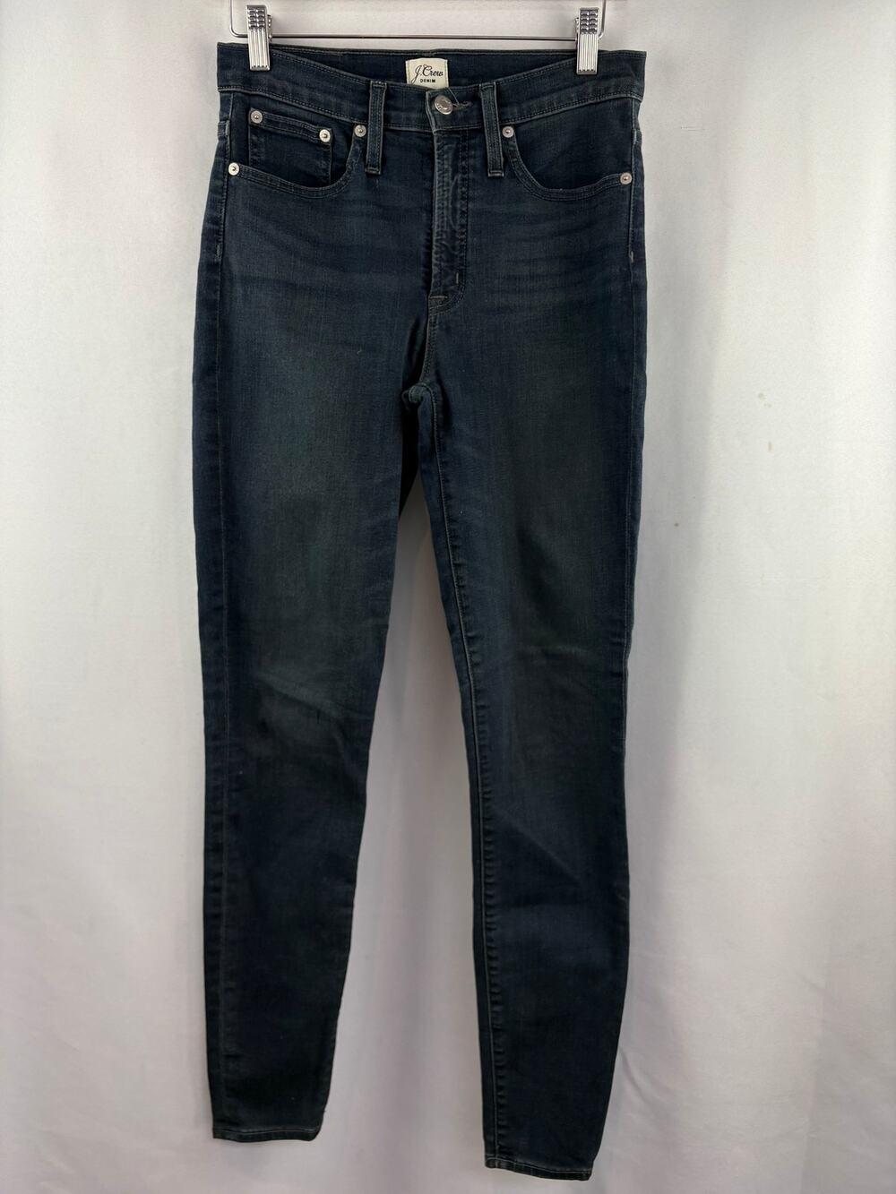 Women’s J.Crew Denim Size 27 T Dark Wash Skinny Jeans
